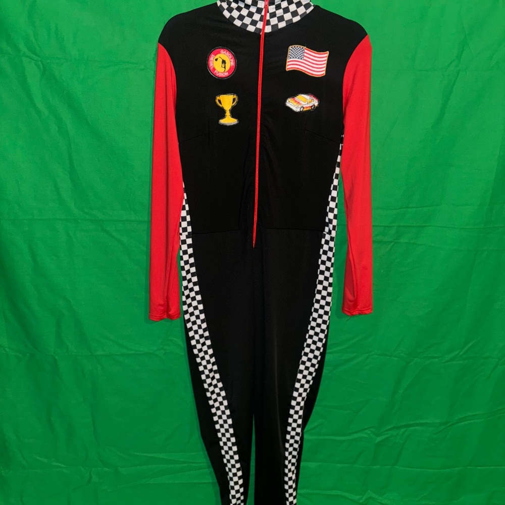 Women’s Racing One Piece - Black and Red